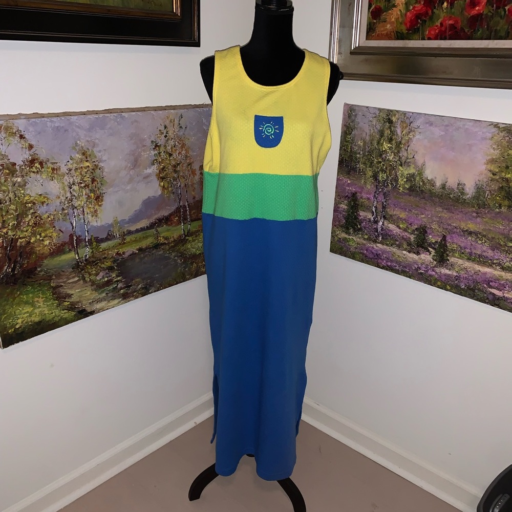 🌹 DELICATES SPA maxi dress size L